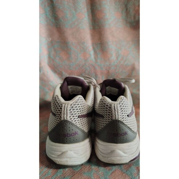 Reebok Women's DMX Ride Gray, White, and Purple Running Sneakers Size 8.5 - Picture 3 of 7